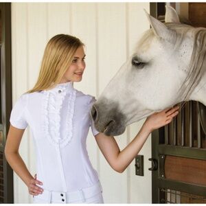 Goode Rider Regal Show Shirt equestrian dressage size S